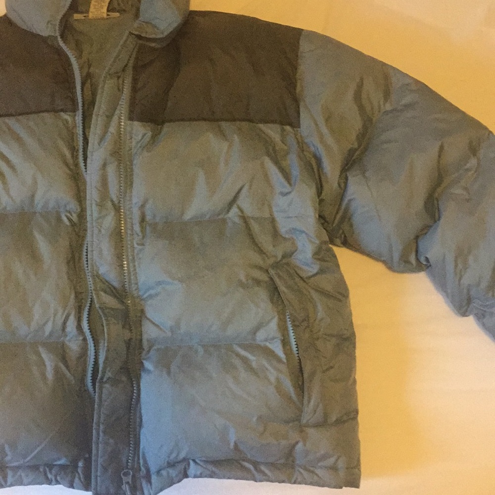 large old navy puffy down feather jacket - Picture 2 of 5